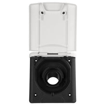 ABL Filler neck with magnetic flap - White - 65233 | Stahlor image 1