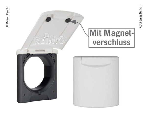 ABL Service socket magnet anthracite 130x145mm - 652500 | Stahlor image 1