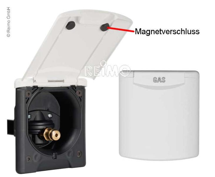City water connection magnet light grey,