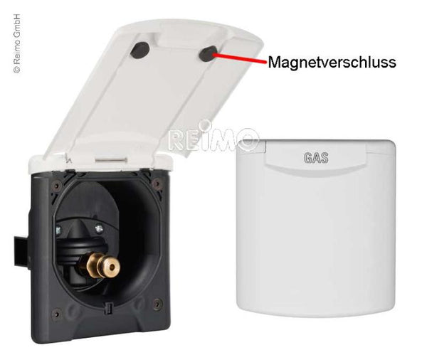 ABL City water connection magnet light grey, - 652522 | Stahlor image 1