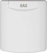 ABL Gas socket 130 x 145 mm with magnetic closure - White - 65313 | Stahlor image 2