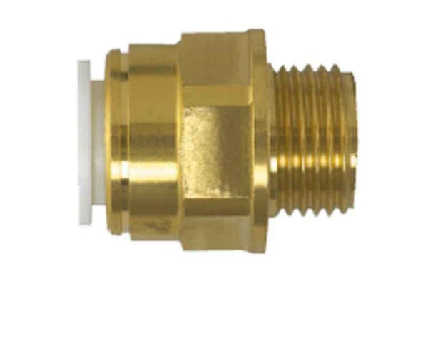 Reliance Worldwide Screw connector 3/8" male thread, brass - 653821 | Stahlor image 1
