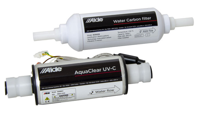 Water filter set ALDE Aqua Clear UV-C LED / Carbon Filterset