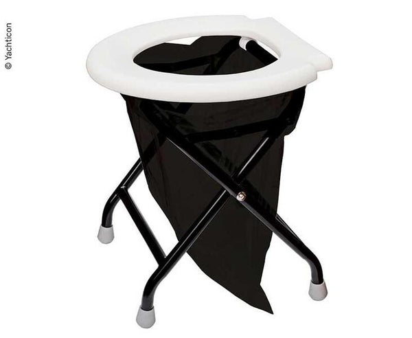 Yachticon Folding toilet - White seat - 66071 | Stahlor image 1