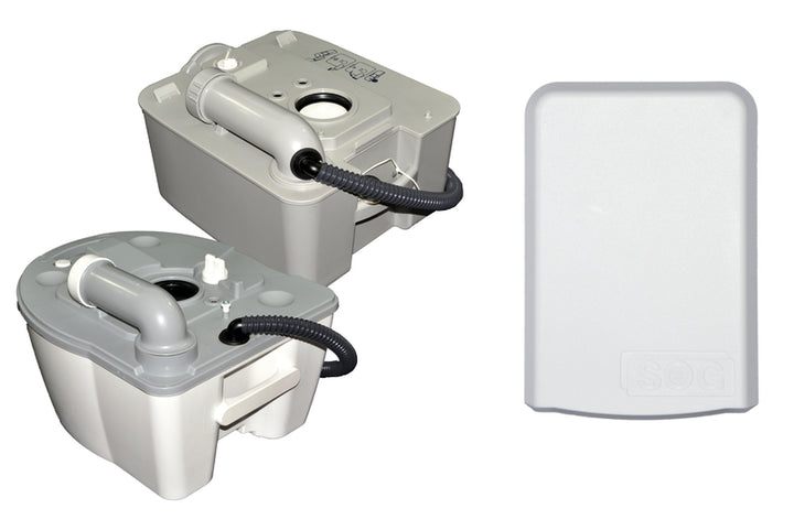 SOG vent II, type C,for Porta-Potti, door variant white