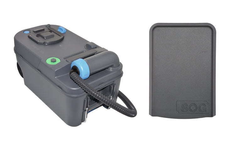 SOG venting set Thetford C220 for side wall - dark gray