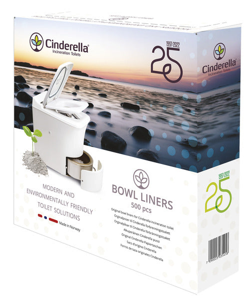 Cinderella bag bowl liners - 500 pack