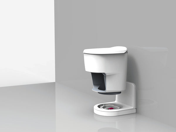 Clesana C1 - waterless toilet with L-adapter - 66400 | Stahlor image 1