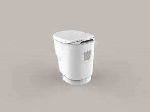 Clesana C1 - waterless toilet with round base - 66403 | Stahlor image 4