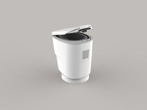 Clesana C1 - waterless toilet with round base - 66403 | Stahlor image 5