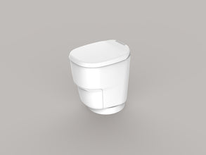Clesana C1 - waterless toilet with round base - 66403 | Stahlor image 7