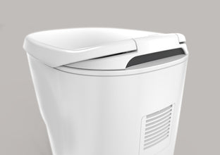Clesana C1 - waterless toilet with round base - 66403 | Stahlor image 8