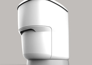 Clesana C1 - waterless toilet with round base - 66403 | Stahlor image 9