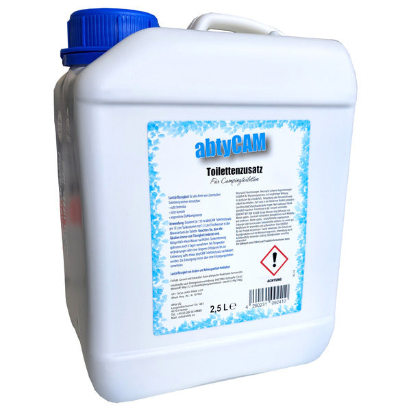 AbtyCAM Toilet Additive, Citrus Scent, 2.5 l