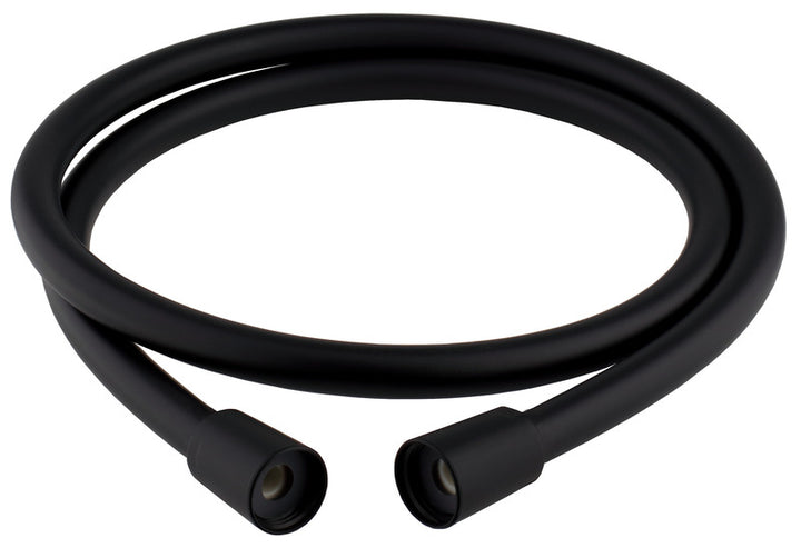 Shower Hose - Black Fabric