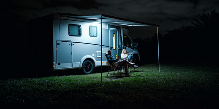 Fiamma LED Awning Case 4000K Deep Black