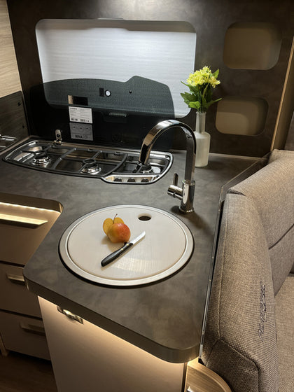 VierTec Round Sink Cover & Cutting Board Ø 307 mm