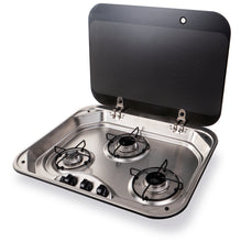Carbest Gas stove 3 flame - 70143 | Stahlor image 1
