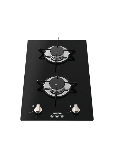 2-flame gas stove Top Line Series 922 with electric ignition