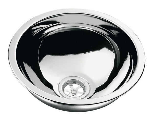 CAN Stainless Steel Built-in Sink - Round - 26 cm diameter - 705093 | Stahlor image 1