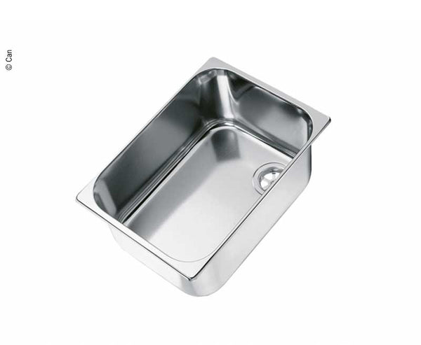 CAN Built-in sink stainless steel 26 x 32 x 15cm - 705100 | Stahlor image 1