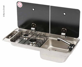 Reimo Camper van extension set 40 K - cooker-sink combination & built-in refrigerator - 70552 | Stahlor image 2