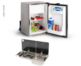 Reimo Camper van extension set 40 K - cooker-sink combination & built-in refrigerator - 70552 | Stahlor image 1