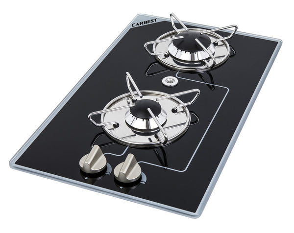 CBEST Built-in gas hob 2-burners - burners in a row - 70559 | Stahlor image 1