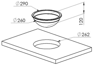 CBEST Sink round - 70564 | Stahlor image 2