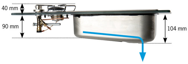 CBEST VanStream Koch-Spüle-Komb - 70575 | Stahlor image 3