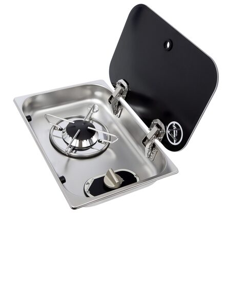 Stove with glass and ASO - 1-burner
