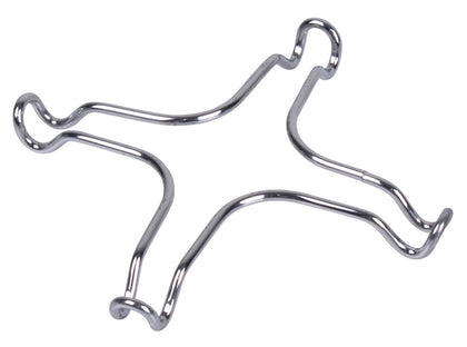 Stove cross stand for camping gas stove, 14 x 14 cm, 2 pieces