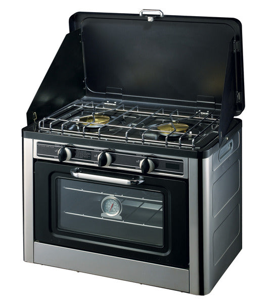 Portable gas cooker/oven combination - 50 mbar - For DE, AT and CH