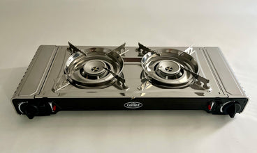 Camp4 Gas cartridge stove GOURMET DOUBLE, 2 flames - 70677 | Stahlor image 1