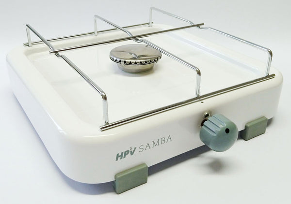 HPV Gas stove Samba with ignition fuse 1 flame - White - 30 mbar - 707522 | Stahlor image 1