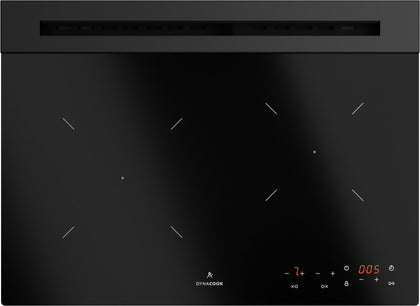 Dynaxo DynaCook X2 2-Burner Gas Hob with Timer, Black
