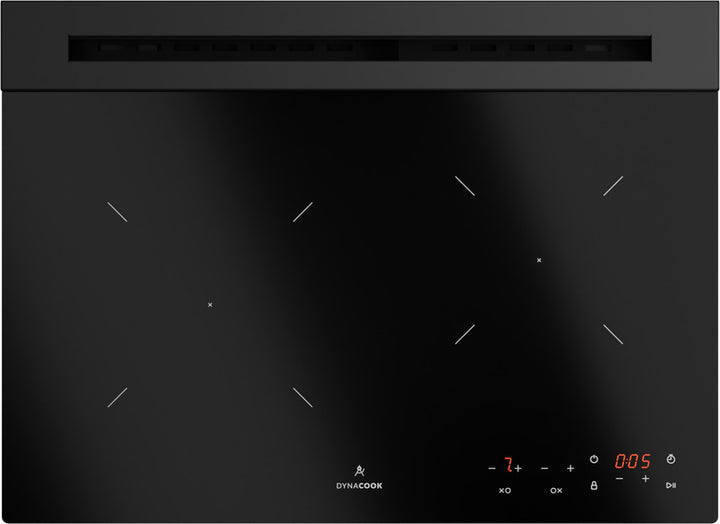 Dynaxo DynaCook X2 2-Burner Gas Hob with Timer, Black
