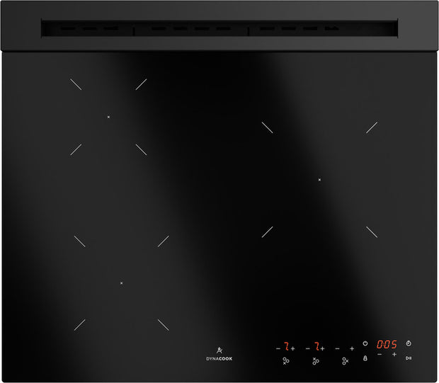 Dynaxo DynaCook X3 3-Burner Gas Hob, 4th Gen, Black