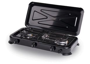 Camp4 Gas stove Mary - 3 flame - 50 mbar - 70793 | Stahlor image 1