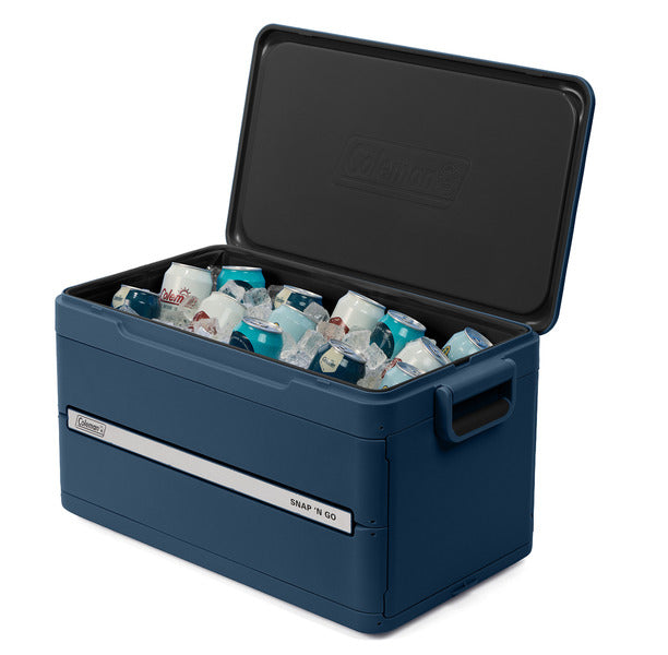 Coleman Snap-N-Go 42 L Collapsible Passive Cooler, Blue