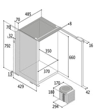 VITRI Kompr.Kühlschrank C95L si - 714600 | Stahlor image 2