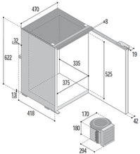 VITRI Kompr.Kühlschrank C75LAgr - 71497 | Stahlor image 2