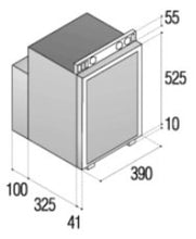 VITRI Abs.Kühlschrank VTR5040ES - 71547 | Stahlor image 2