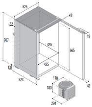 VITRI Kompr.Kühlschrank C130LA - 71556 | Stahlor image 2
