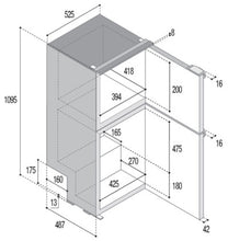 VITRI Kompr.Kühlschrank DP150i - 71566 | Stahlor image 2