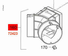 TRUMA Warmluftverteiler kpl. - 72423 | Stahlor image 1