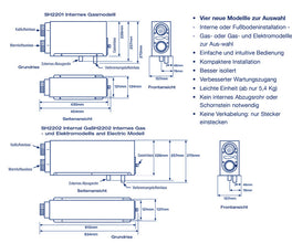 WEBAS Webasto inbuilt gas heater 12V 2KW - 73341 | Stahlor image 2