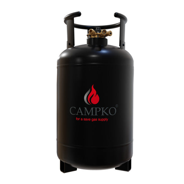 Campko 30 l Refillable LPG Cylinder with 80% Multivalve (DE)