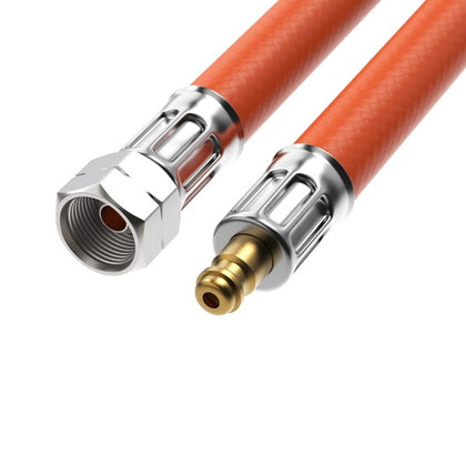 Campko Medium-Pressure Gas Hose for Gas Socket, 3.0 m