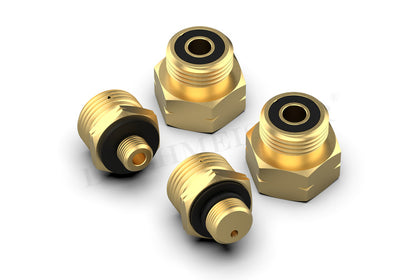 Drehmeister Euro-Set D Gas Cylinder Adapter Kit